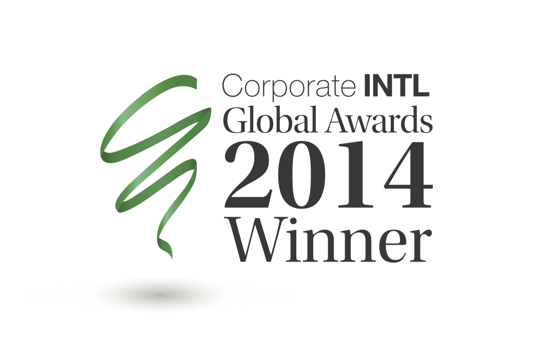 Corporate INTL Global Awards 2014 Badge