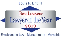 Lawyer of the Year 2013 Badge