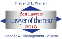 Lawyer of the Year 2013 Badge